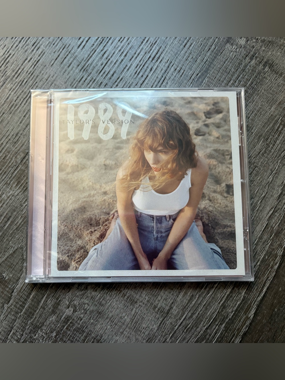 Taylor Swift 1989 Album Art Sticker - White, Pink, Blue, Tan